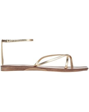 Nila & Nila Thong Sandal Soft Leather - White