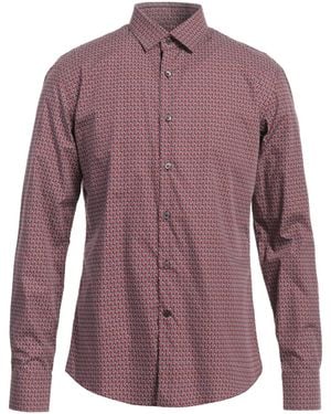 Ferragamo Shirt Cotton - Purple