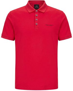 ARMANI EXCHANGE Polo Shirt - Red