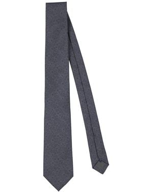 Caruso Midnight Ties & Bow Ties Silk - Blue