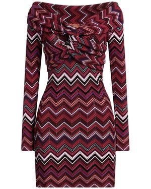Missoni Vestito Corto - Rosso