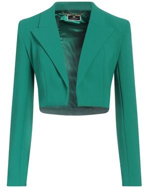 Elisabetta Franchi Blazer Polyester, Elastane - Green
