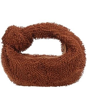Anita Bilardi Handbag Textile Fibers - Brown
