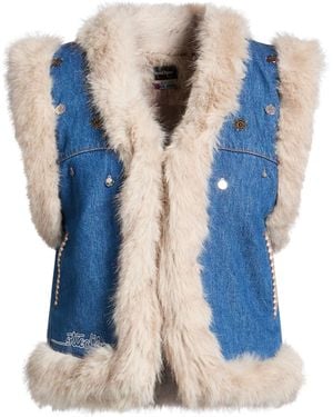 Ottod'Ame Vest Cotton - Blue