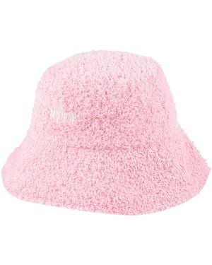 MSGM Hat Polyamide, Polyester, Acrylic - Pink