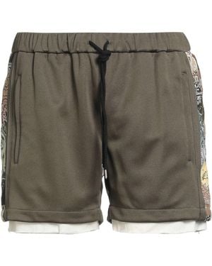Children of the discordance Military Shorts & Bermuda Shorts Polyester, Cotton - Grey