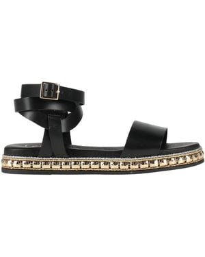 Être Cécile Sandals Cowhide - Black