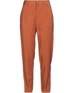 Liu Jo Pants Viscose, Polyester - Orange