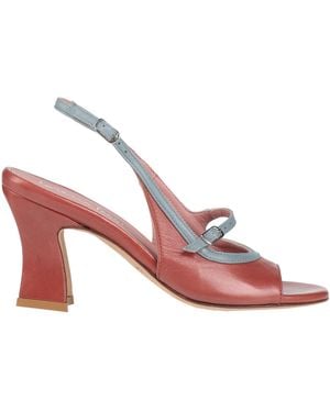 LORENA PAGGI Sandals Leather - Pink