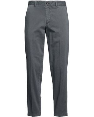 Isaia Pants Cotton, Cashmere, Elastane - Gray