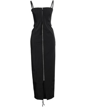 Blumarine Maxi Dress Polyester, Elastane - Black