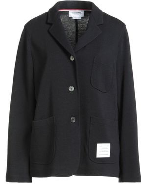 Thom Browne Blazer Virgin Wool - Black