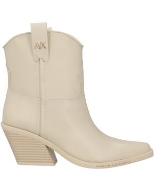 ARMANI EXCHANGE Ankle Boots - Natural