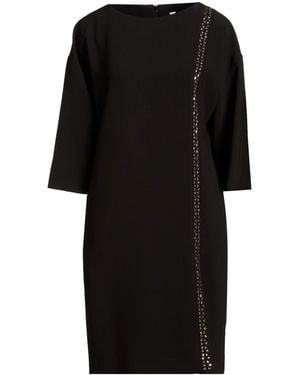 Clips More Mini Dress Polyester, Elastane - Black