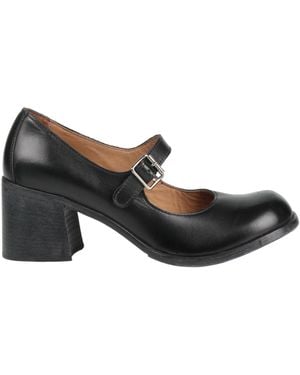 Moma Court Shoes Calfskin - Black