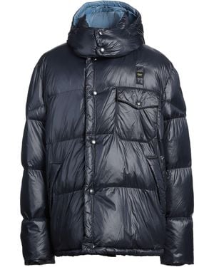 Blauer Puffer - Blue