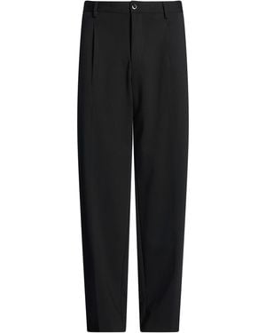 Daniele Alessandrini Pants Viscose, Nylon, Elastane - Black