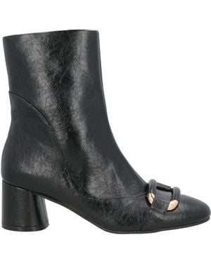 CafeNoir Ankle Boots - Black