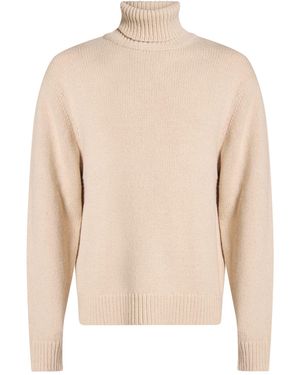 SELECTED Turtleneck Wool, Nylon - Natural