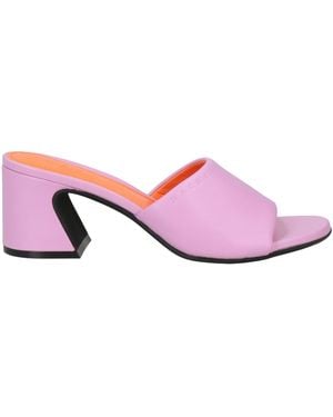 Marni Sandals Leather - Pink