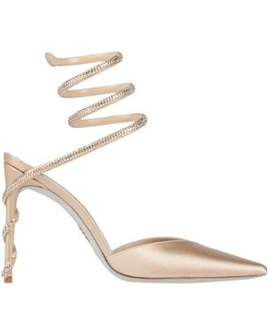 Rene Caovilla Court Shoes Textile Fibres - Metallic