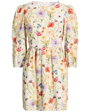 Borgo De Nor Mini Dress Cotton - White