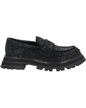 McQueen Loafers Leather - Black