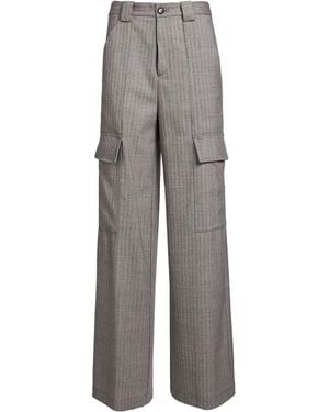 Ballantyne Pants Virgin Wool, Elastane - Gray