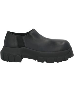 Rick Owens Loafers Leather - Black