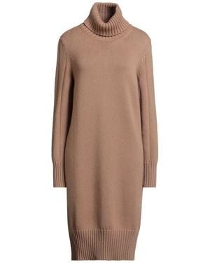 Fedeli Mini Dress Cashmere - Brown