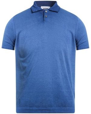 Alpha Studio Polo Shirts - Blue