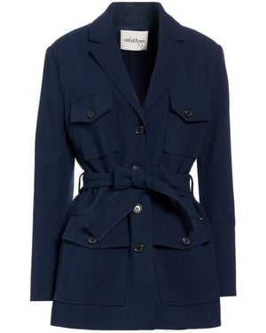 Ottod'Ame Blazer Polyester, Viscose, Elastane - Blue