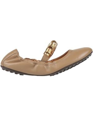 Tod's Ballet Flats - Natural