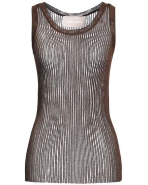 Circus Hotel Tank Top Viscose, Polyester - Grey