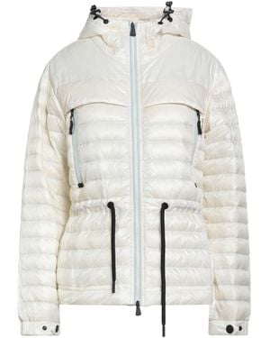 Moncler Day-Namic Ivory Puffer Polyamide - White