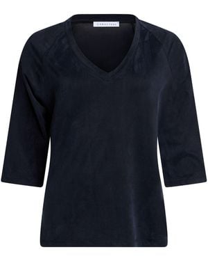 Caractere T-Shirt Cupro, Elastane - Blue