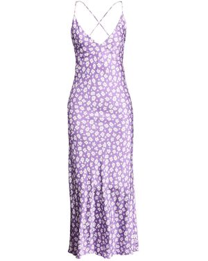 MC2 Saint Barth Maxi Dress Viscose, Elastane - Purple