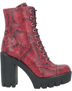 Giuseppe Zanotti Ankle Boots Leather - Purple