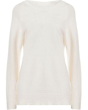 Daniele Fiesoli Ivory Jumper Linen, Organic Cotton - White