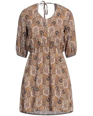 Gaelle Paris Mini Dress - Brown