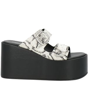 Coperni Sandals Leather - Black