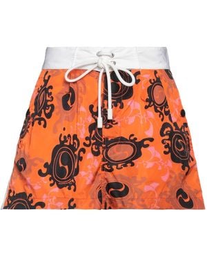 DSquared² Mini Skirt Polyamide, Polyester - Orange
