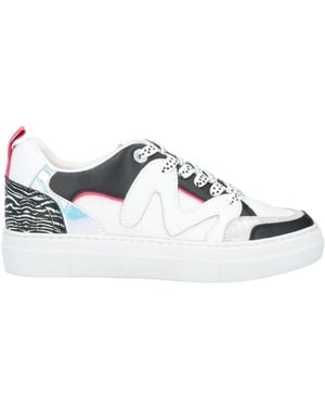 Manila Grace Sneakers Leather, Textile Fibers - Metallic