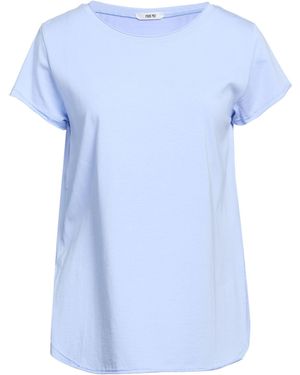 Pour Moi Sky T-Shirt Cotton, Elastane - Blue