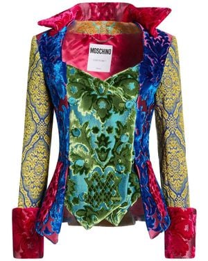 Moschino Bright Jacket Viscose, Polyester, Cotton - Green