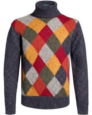 Zanone Turtleneck - Blue