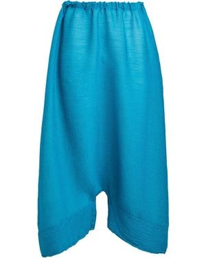 Issey Miyake Hose - Blau