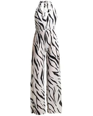 Fisico Jumpsuit Polyamide, Elastane - White