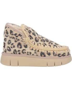 Mou Ankle Boots - Natural