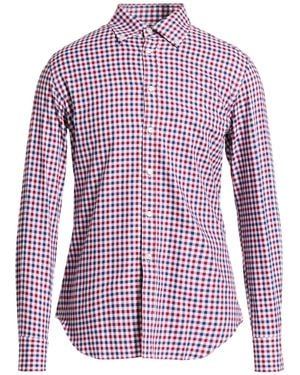 Xacus Brick Shirt Cotton - Purple